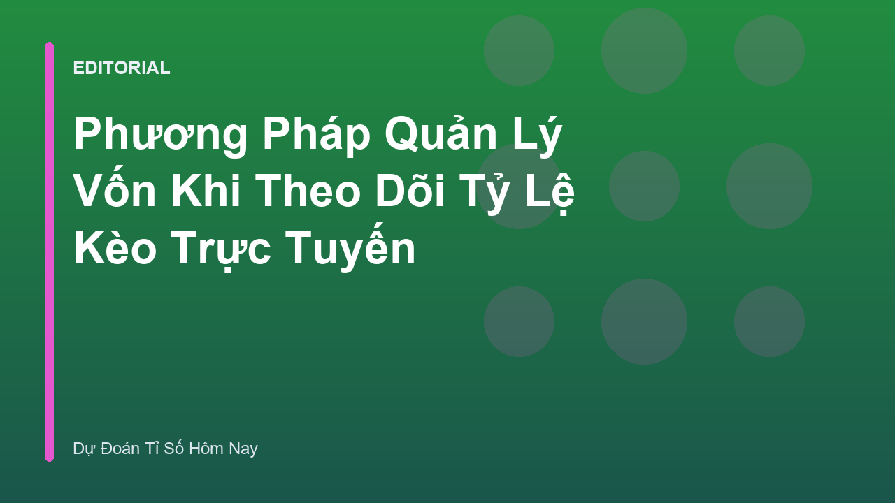 Biểu đồ minh họa quản lý vốn cá cược